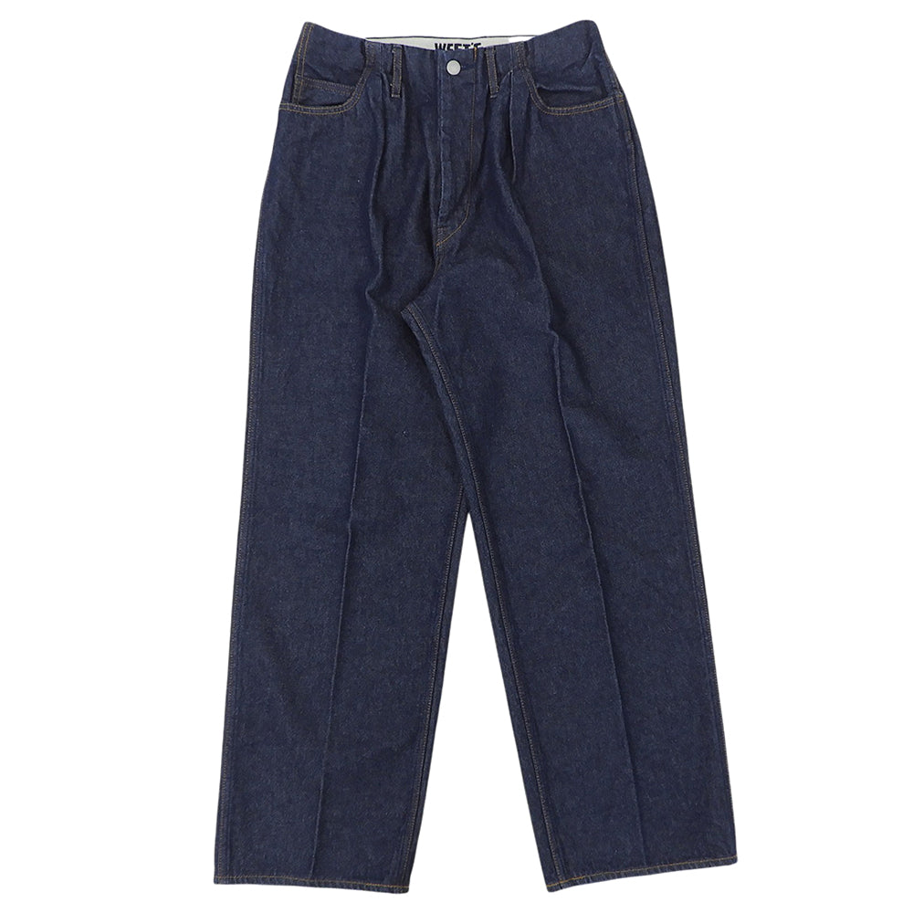 LEVI'S リーバイス 美品 ウエストゴム ウエストオーバーオールズ デニムパンツ ボトムス レディース インディゴ W32 870I ボトムス