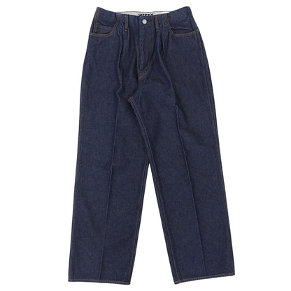 LEVI'S リーバイス 美品 ウエストゴム ウエストオーバーオールズ デニムパンツ ボトムス レディース インディゴ W32 870I ボトムス