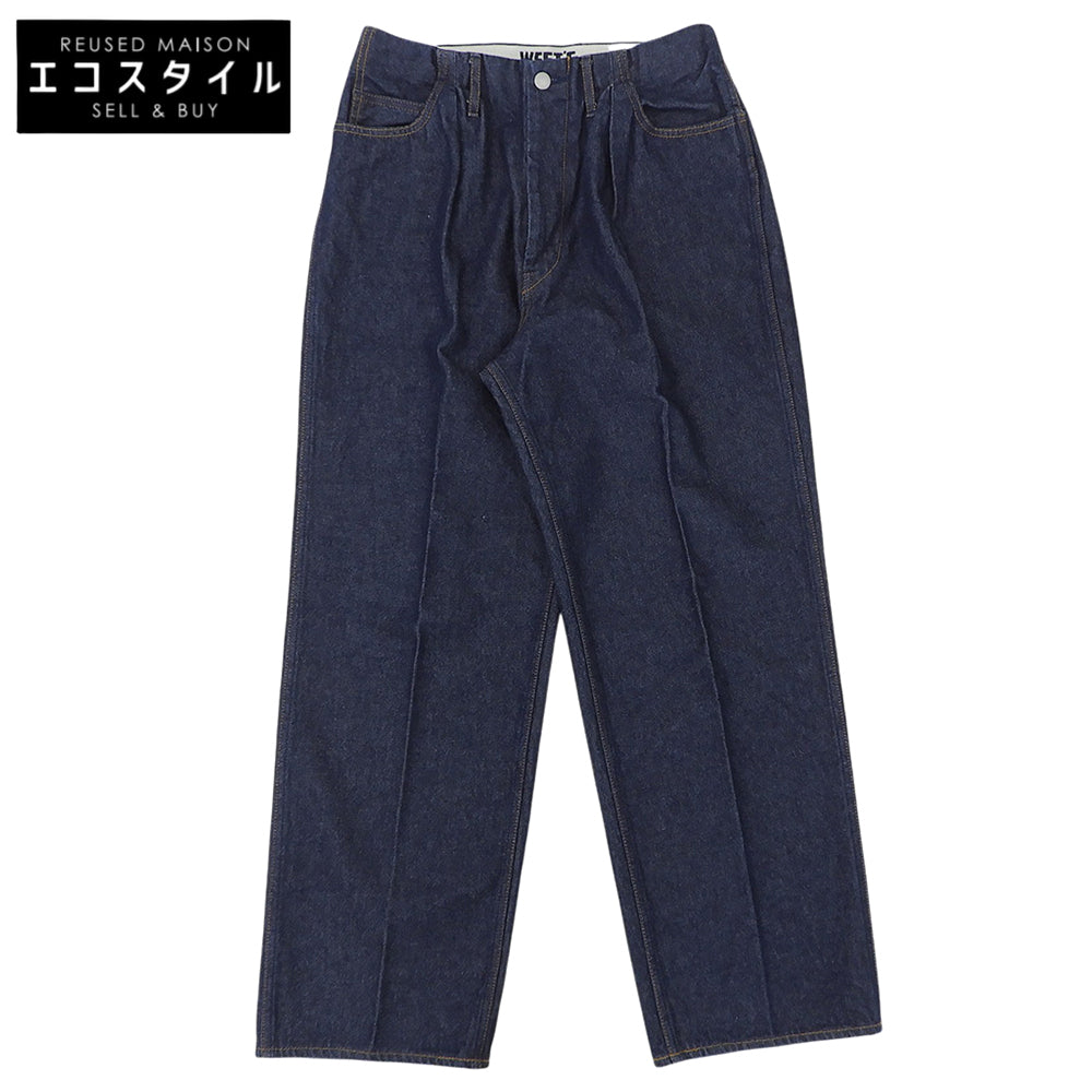 LEVI'S リーバイス 美品 ウエストゴム ウエストオーバーオールズ デニムパンツ ボトムス レディース インディゴ W32 870I ボトムス