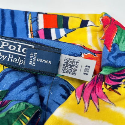 POLO RALPH LAUREN ポロ ラルフローレン イエロー 総柄 アロハシャツ トップス