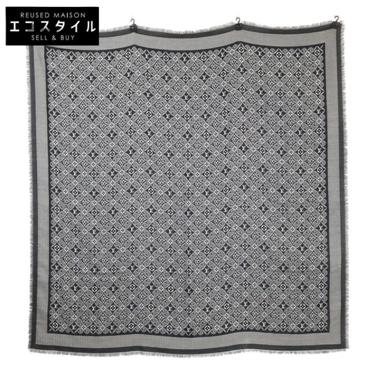 LOUIS VUITTON ルイヴィトン 【美品】MP2821 SINCE 1854 モノグラム シルク/ウール ショール マフラー