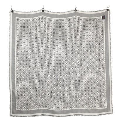 LOUIS VUITTON ルイヴィトン 【美品】MP2821 SINCE 1854 モノグラム シルク/ウール ショール マフラー