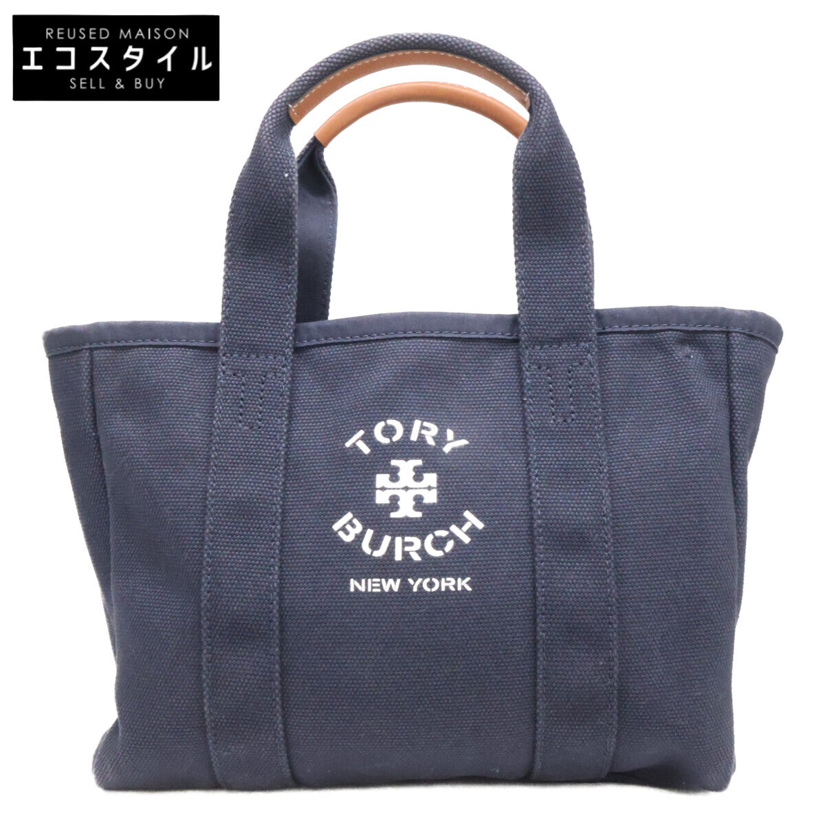 Tory Burch トリーバーチ キャンバス 2WAYショルダー トートバッグ