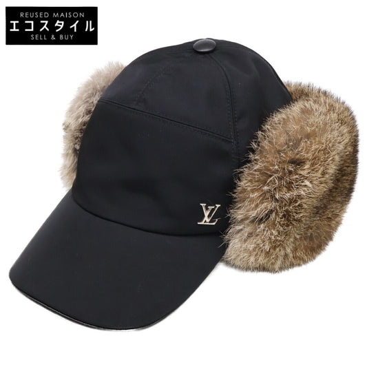 LOUIS VUITTON ルイヴィトン 【即決/国内正規】M70926 ラビットファー ナイロン キャップ 帽子