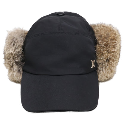 LOUIS VUITTON ルイヴィトン 【即決/国内正規】M70926 ラビットファー ナイロン キャップ 帽子