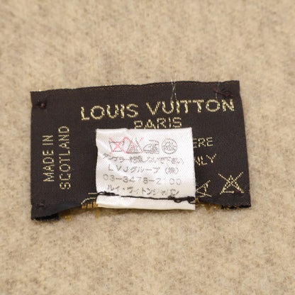 LOUIS VUITTON ルイヴィトン 【即決/国内正規】エシャルプ レイキャビック モノグラム カシミヤ フリンジ マフラー