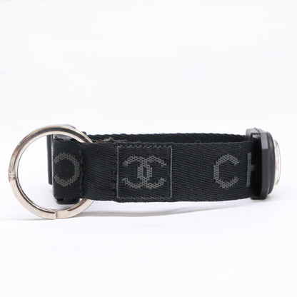 CHANEL シャネル 03A 方位磁石 コンパス ロゴジャカード キーリング