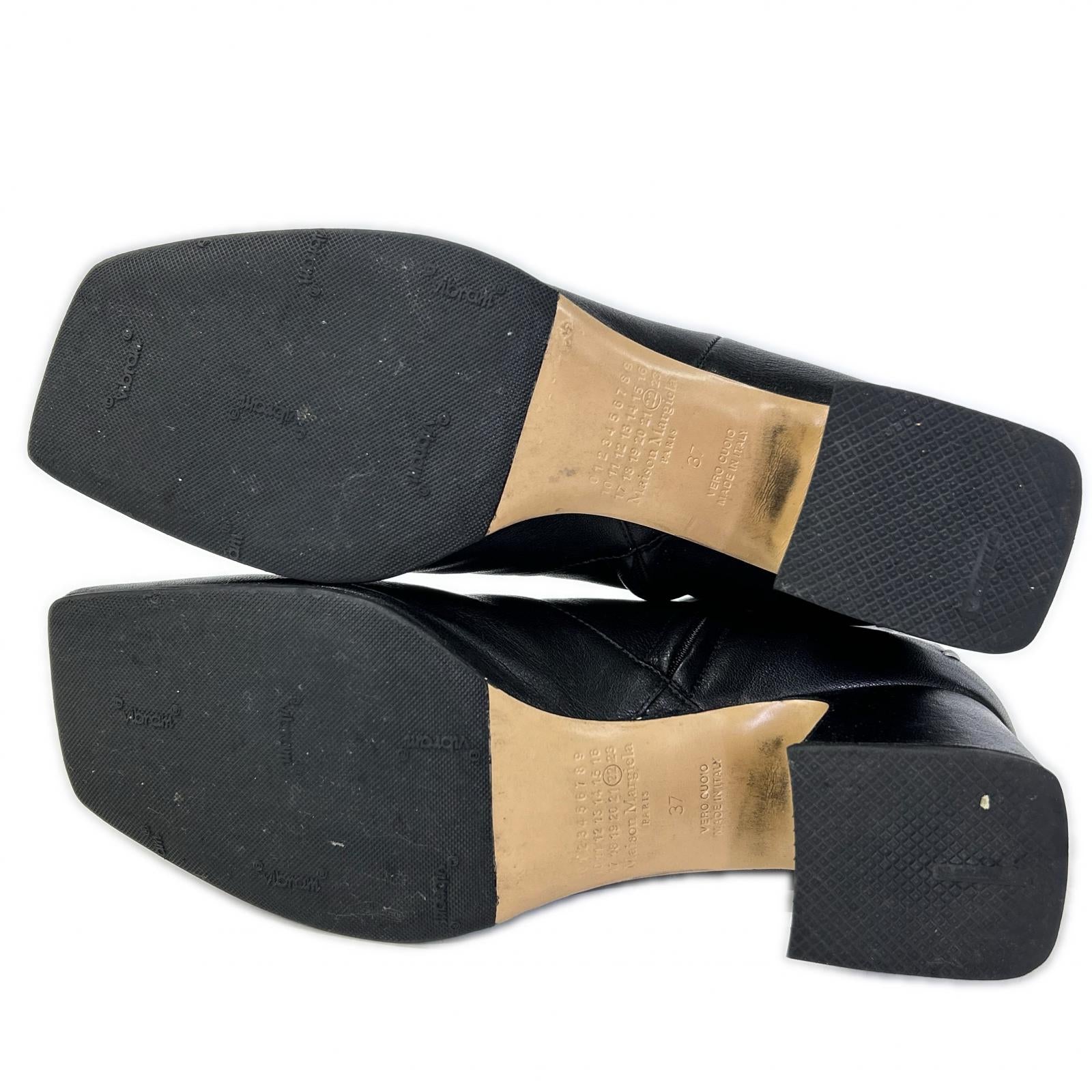 Maison margiela メゾンマルジェラ 22 S58WU0393 4ステッチ サイドファスナー ショートブーツ シューズ