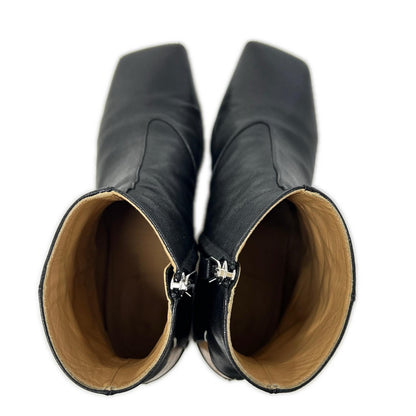 Maison margiela メゾンマルジェラ 22 S58WU0393 4ステッチ サイドファスナー ショートブーツ シューズ
