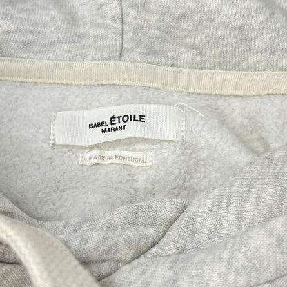 ISABEL MARANT イザベルマラン フロントロゴ ライトグレー スウェットパーカ トップス