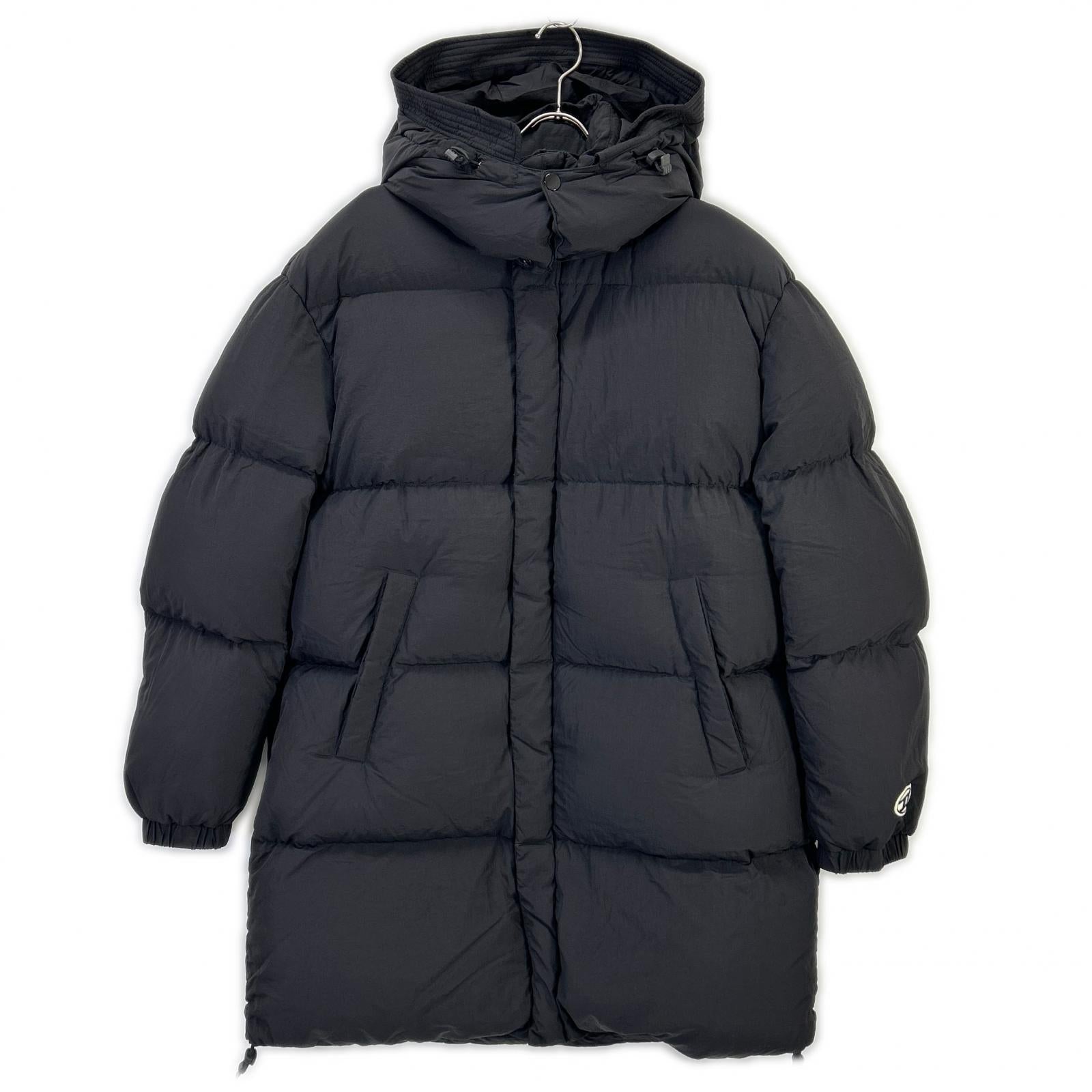 DIESEL Diesel black W-ROLF-LONG down coat