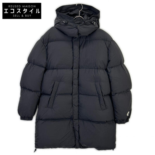DIESEL ディーゼル ブラック W-ROLF-LONG ダウン コート