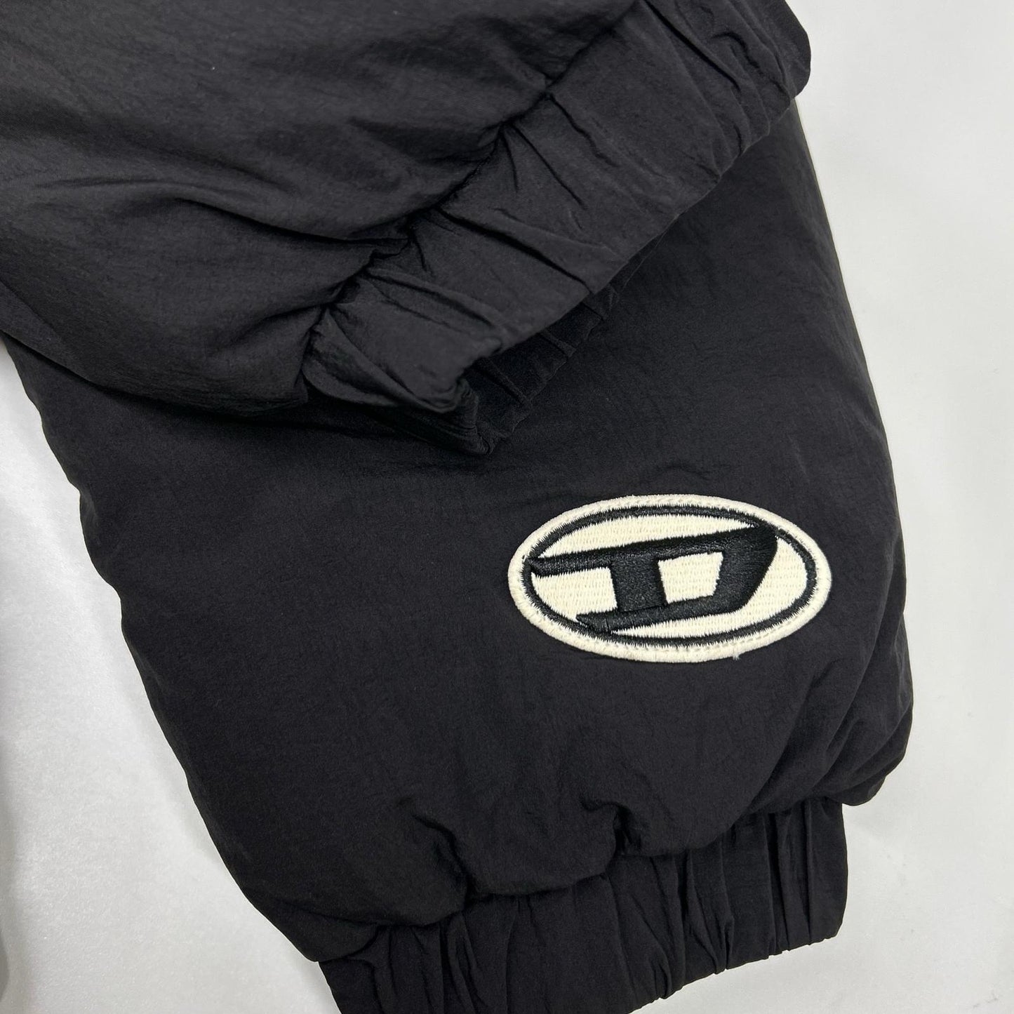 DIESEL Diesel black W-ROLF-LONG down coat