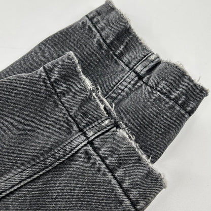 DIESEL ディーゼル 22AW D-ROKU-LONG　チャコール クラッシュ加工 デニム ロングコート コート