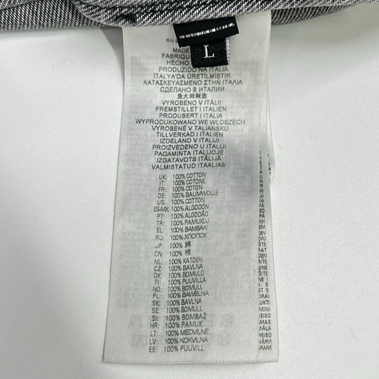 DIESEL ディーゼル 22AW D-ROKU-LONG　チャコール クラッシュ加工 デニム ロングコート コート