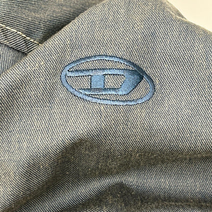 DIESEL ディーゼル ネイビー系 グラデーション J-Cabmus フーテッドジャケット ジャケット