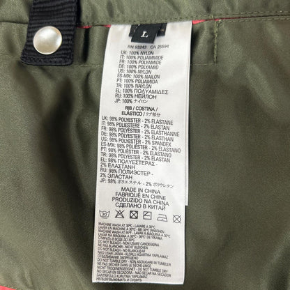 DIESEL ディーゼル 18SS カーキ ナイロン MA-1 ジャケット ジャケット
