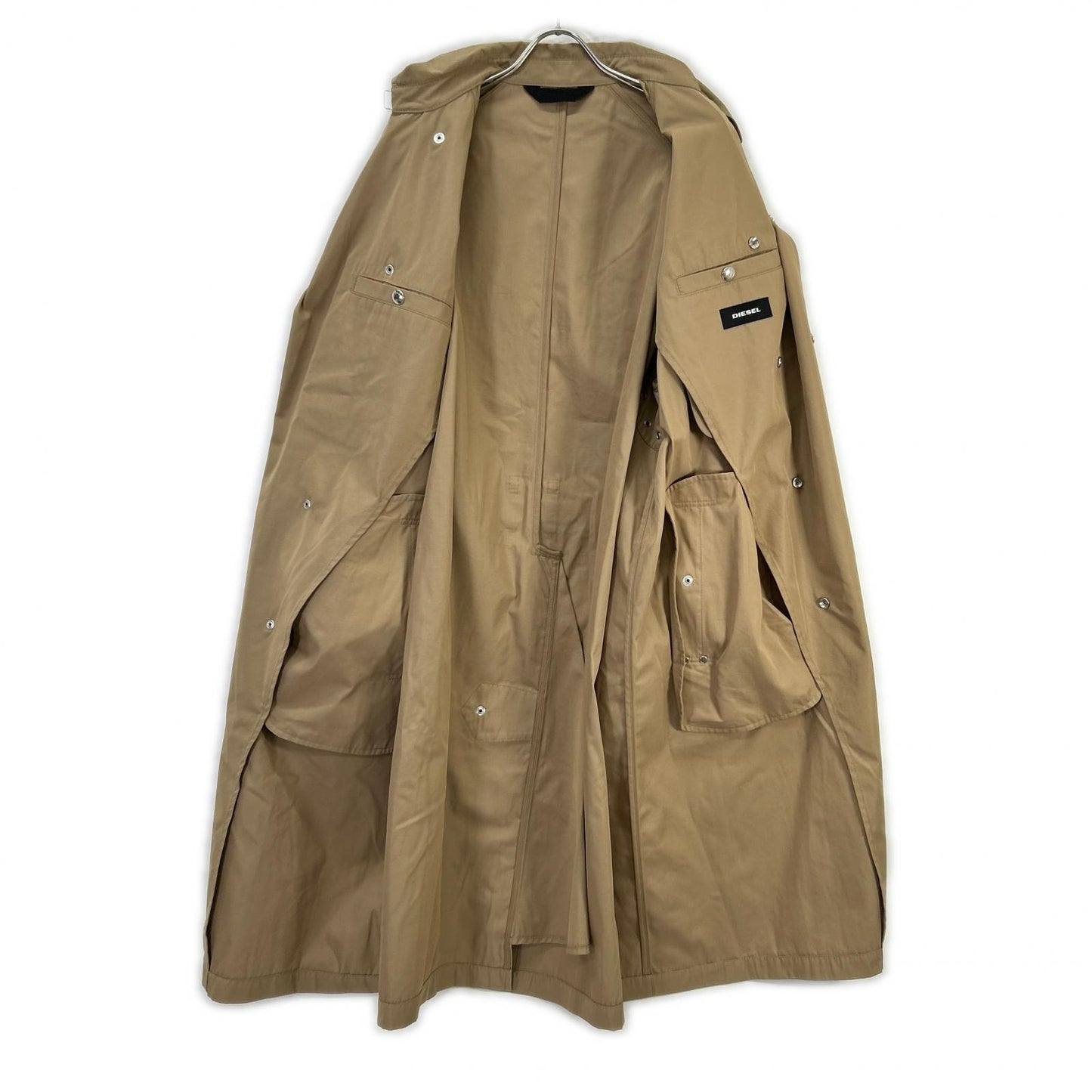 DIESEL ディーゼル ベージュ コットン トレンチコート コート