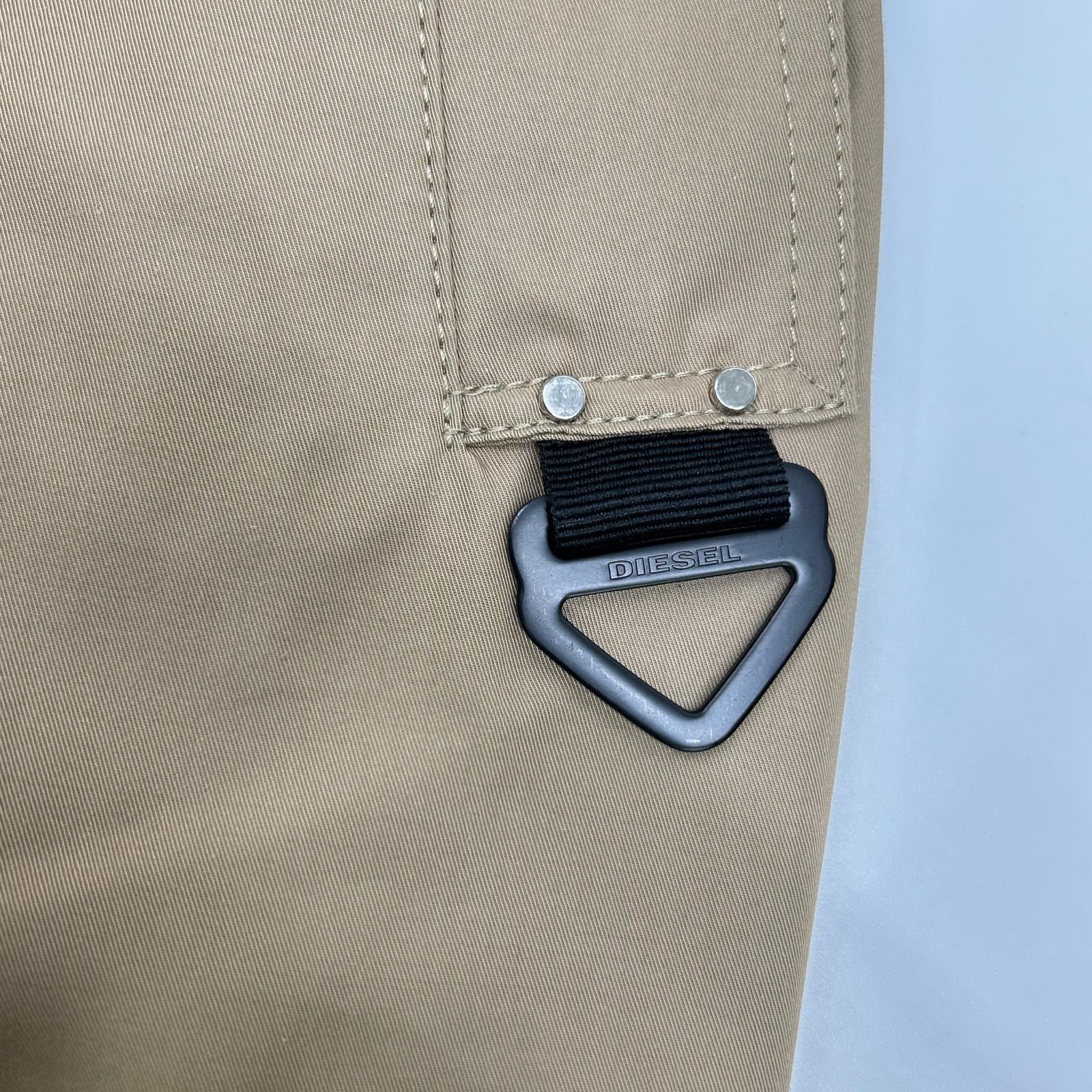 DIESEL ディーゼル ベージュ コットン トレンチコート コート