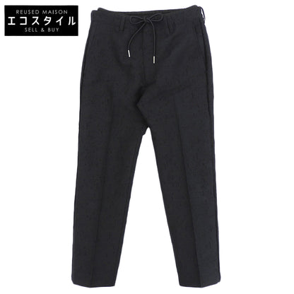 DIESEL ディーゼル 美品 ダメージ加工 ドローコード パンツ ボトムス メンズ ブラック 30 ボトムス