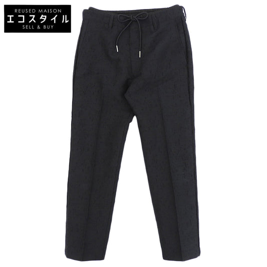 DIESEL ディーゼル 美品 ダメージ加工 ドローコード パンツ ボトムス メンズ ブラック 30 ボトムス