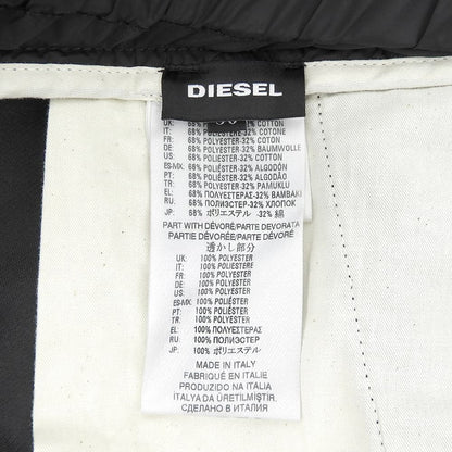 DIESEL ディーゼル 美品 ダメージ加工 ドローコード パンツ ボトムス メンズ ブラック 30 ボトムス
