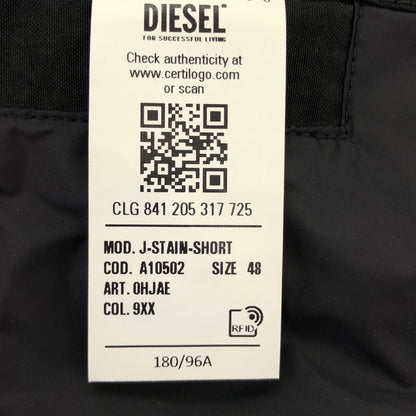 DIESEL Black J-stain-short jacket, top