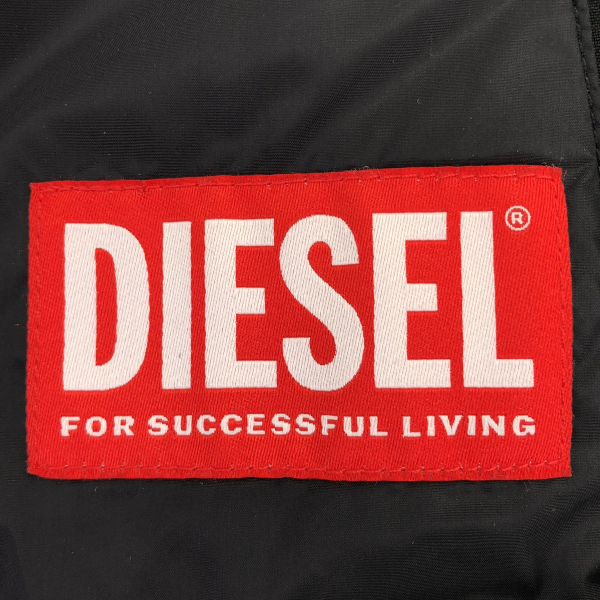 DIESEL Black J-stain-short jacket, top