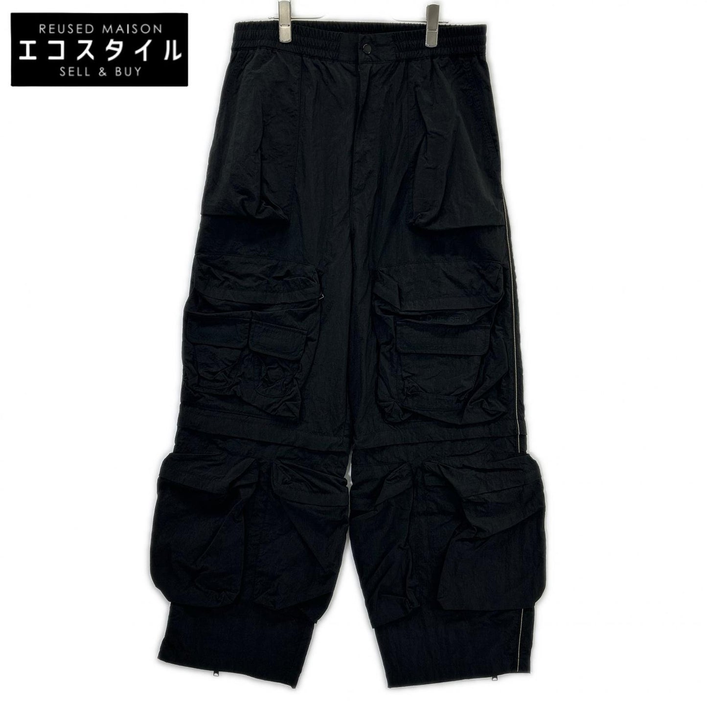 DIESEL ディーゼル ブラック P-STAIND カーゴパンツ ボトムス