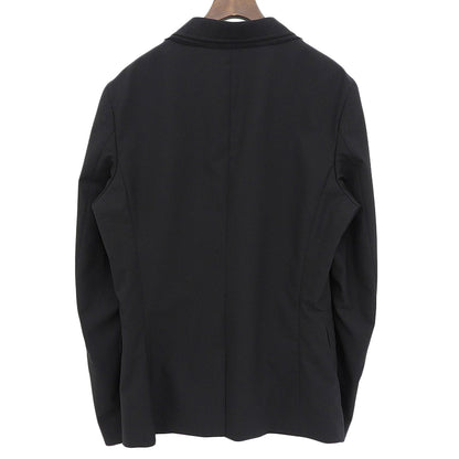 DIESEL ディーゼル 美品 シングル テーラードジャケット メンズ ブラック 48 ジャケット ジャケット