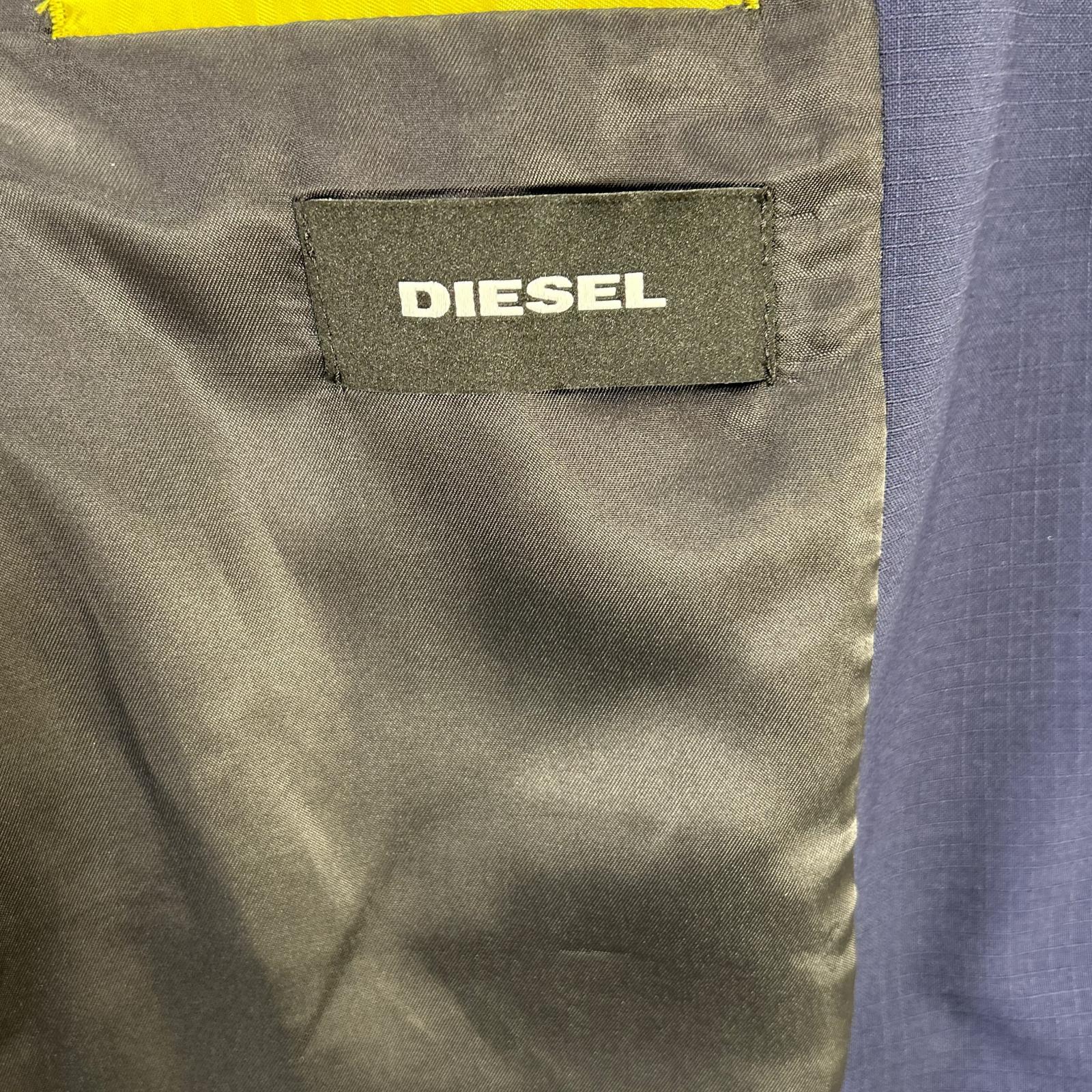 DIESEL ディーゼル ブルー シングル テーラードジャケット ジャケット