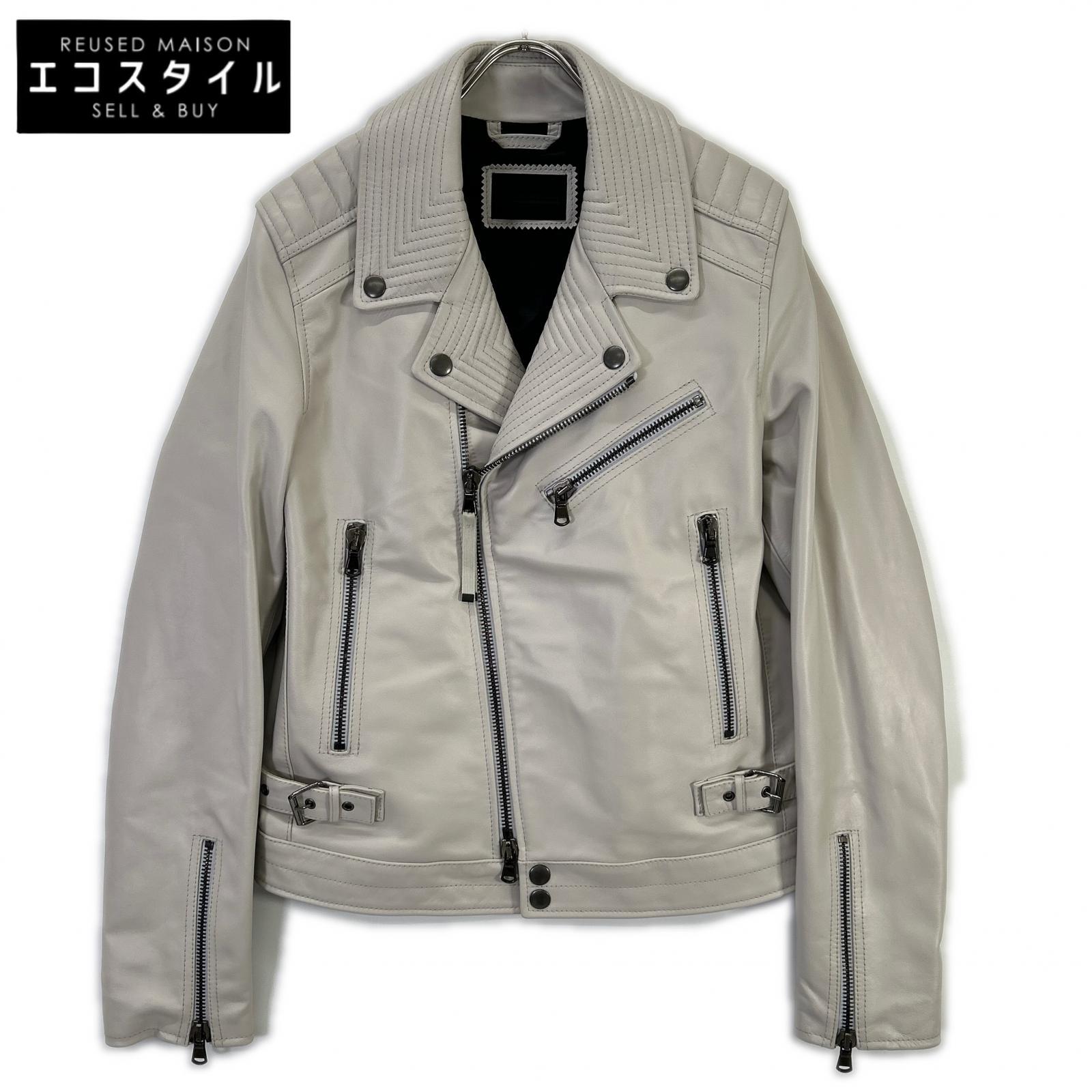 DIESEL BlackGold ディーゼルブラックゴールド ホワイト系 レザー