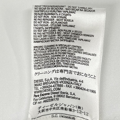 DIESEL ディーゼル ブラウン系 スタッズ USED加工 レザージャケット ジャケット