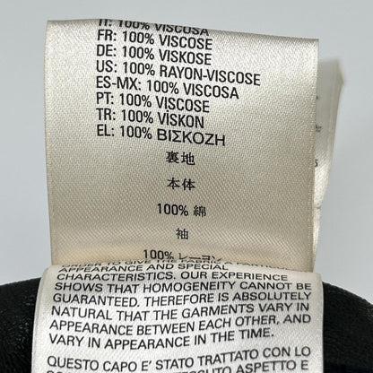 DIESEL Black multi-patchwork double-rider jacket