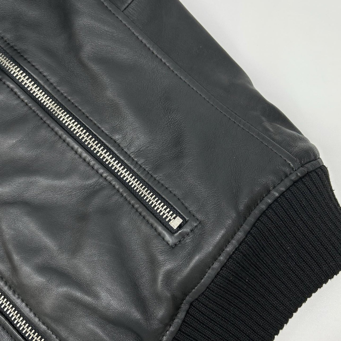DIESEL ディーゼル ブラック シップデザイン 襟ボア ダブルライダースジャケット ジャケット