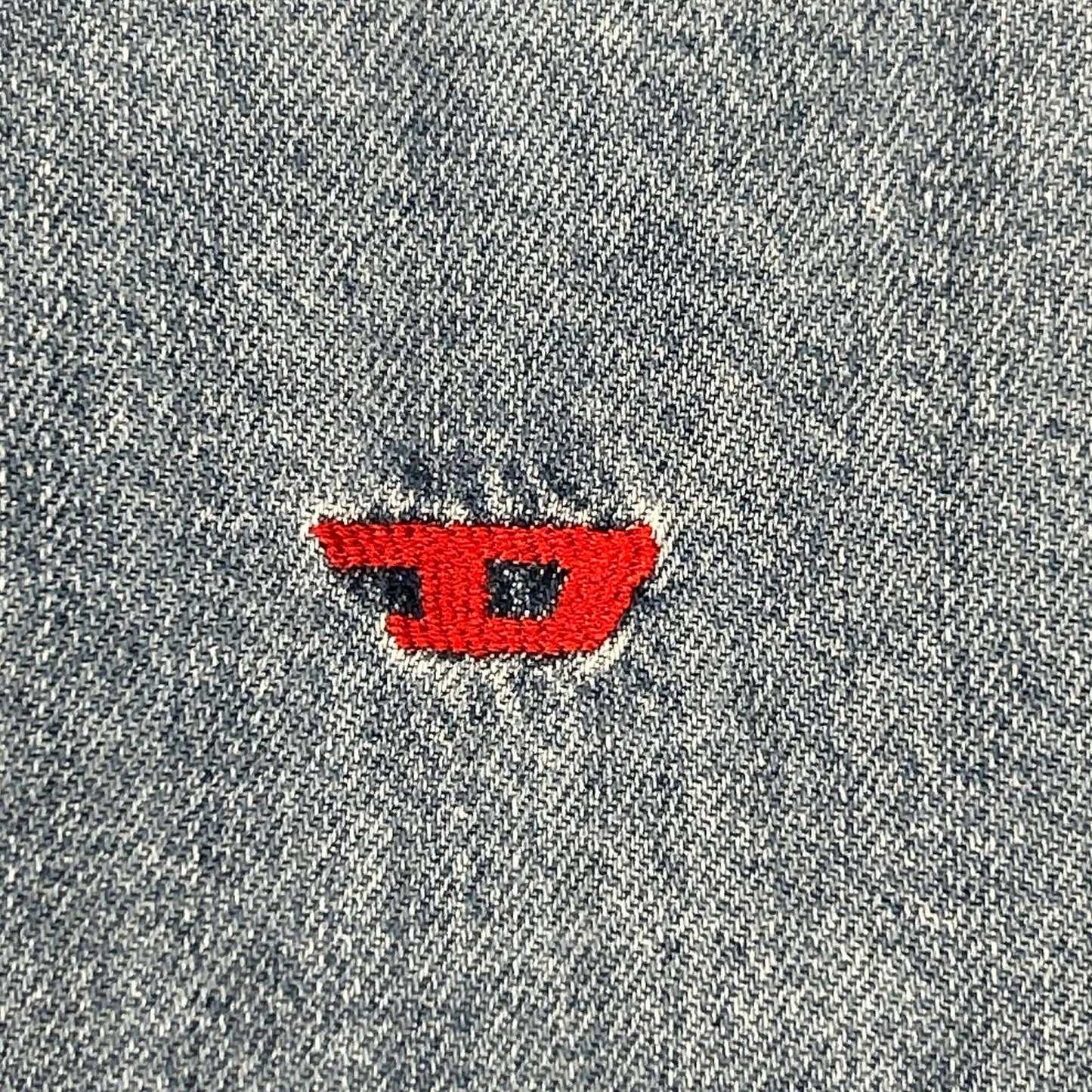 DIESEL ディーゼル ブルー クラッシュ加工 デニム ワンピース ワンピース