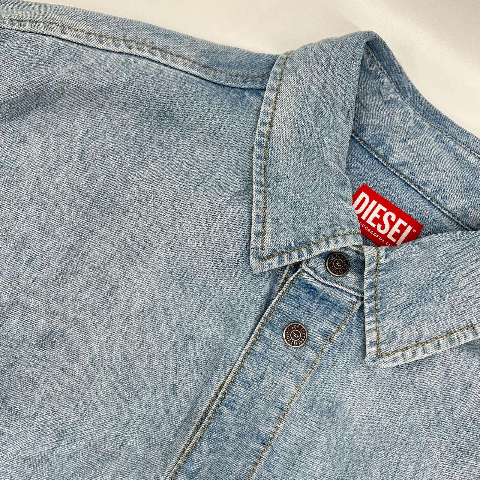 DIESEL ディーゼル ライトブルー デニム ワンピース ワンピース