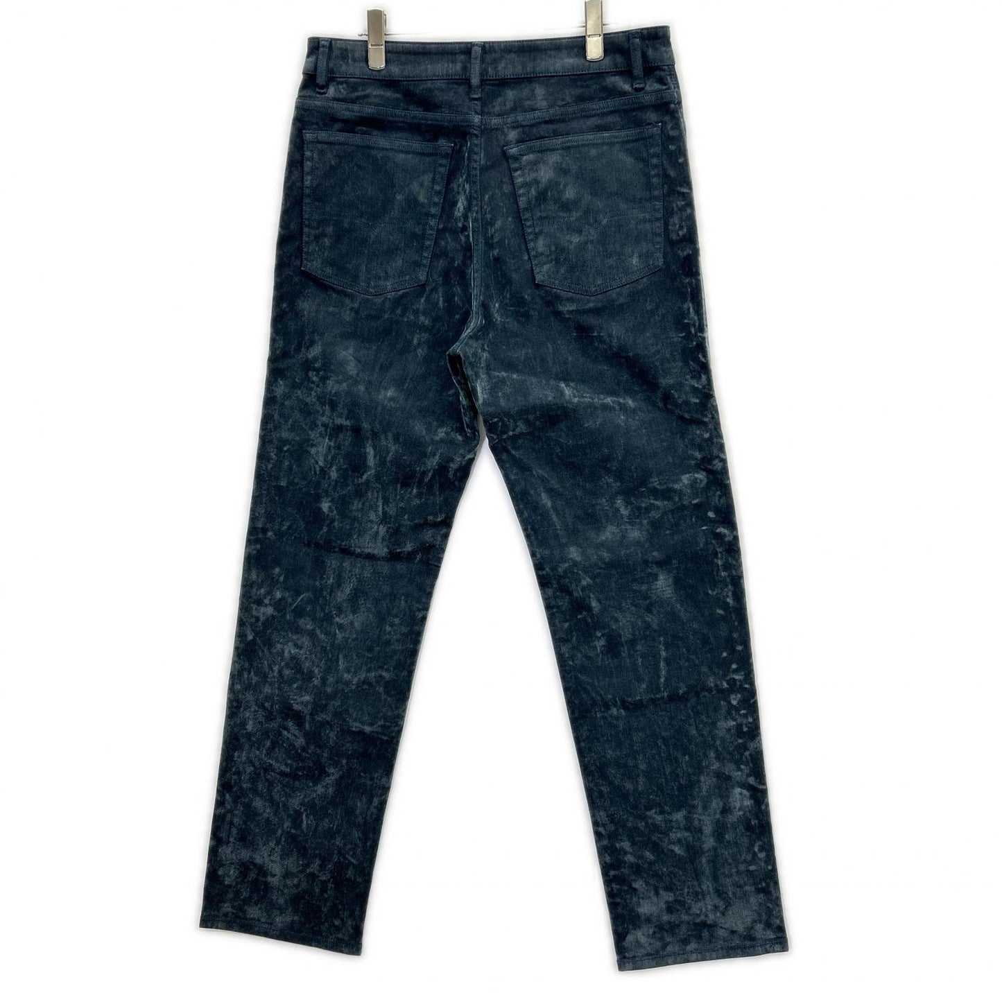 DIESEL ディーゼル ブルー系 ベルベットフロック加工 ボタンフライ デニムパンツ ボトムス