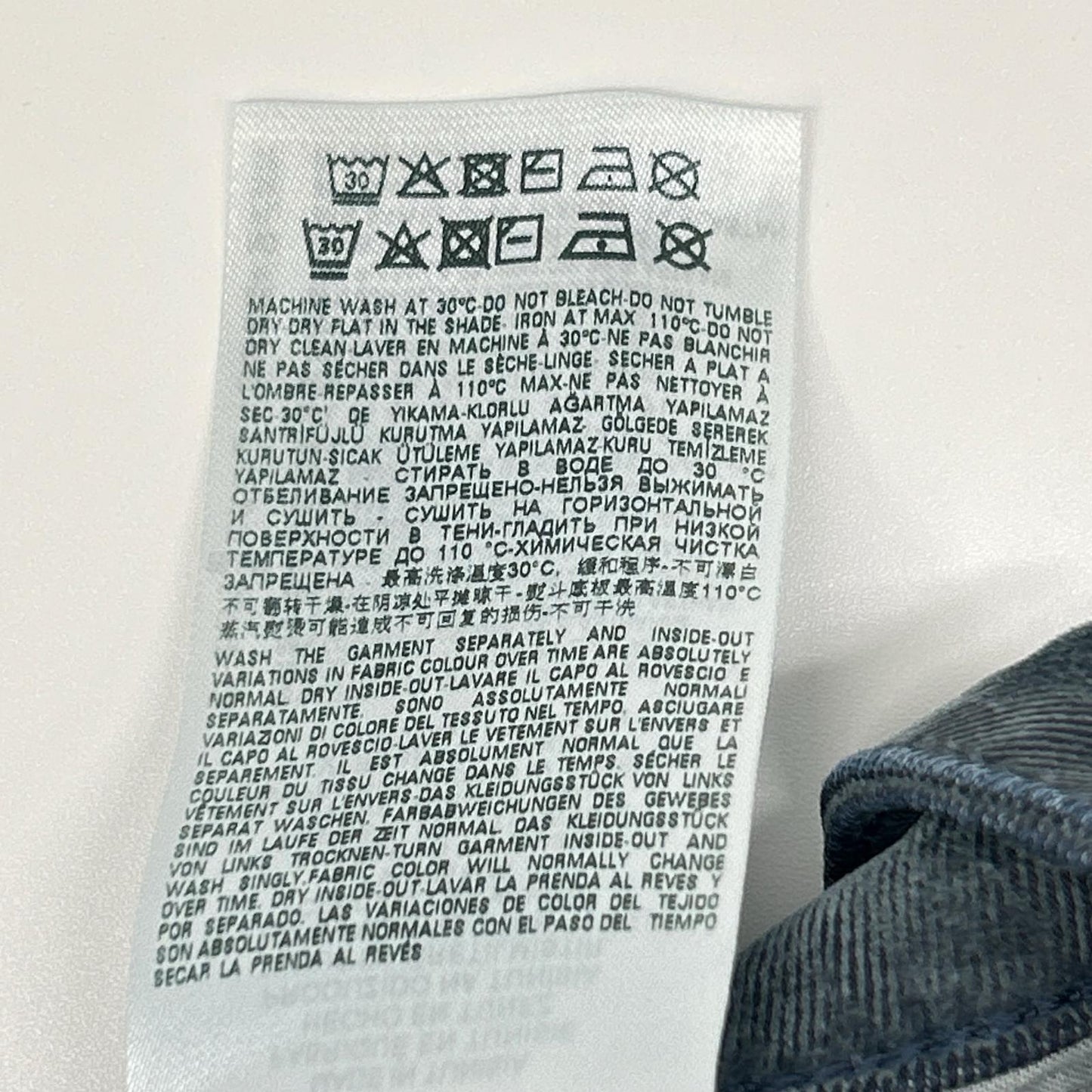 DIESEL ディーゼル ブルー系 ベルベットフロック加工 ボタンフライ デニムパンツ ボトムス