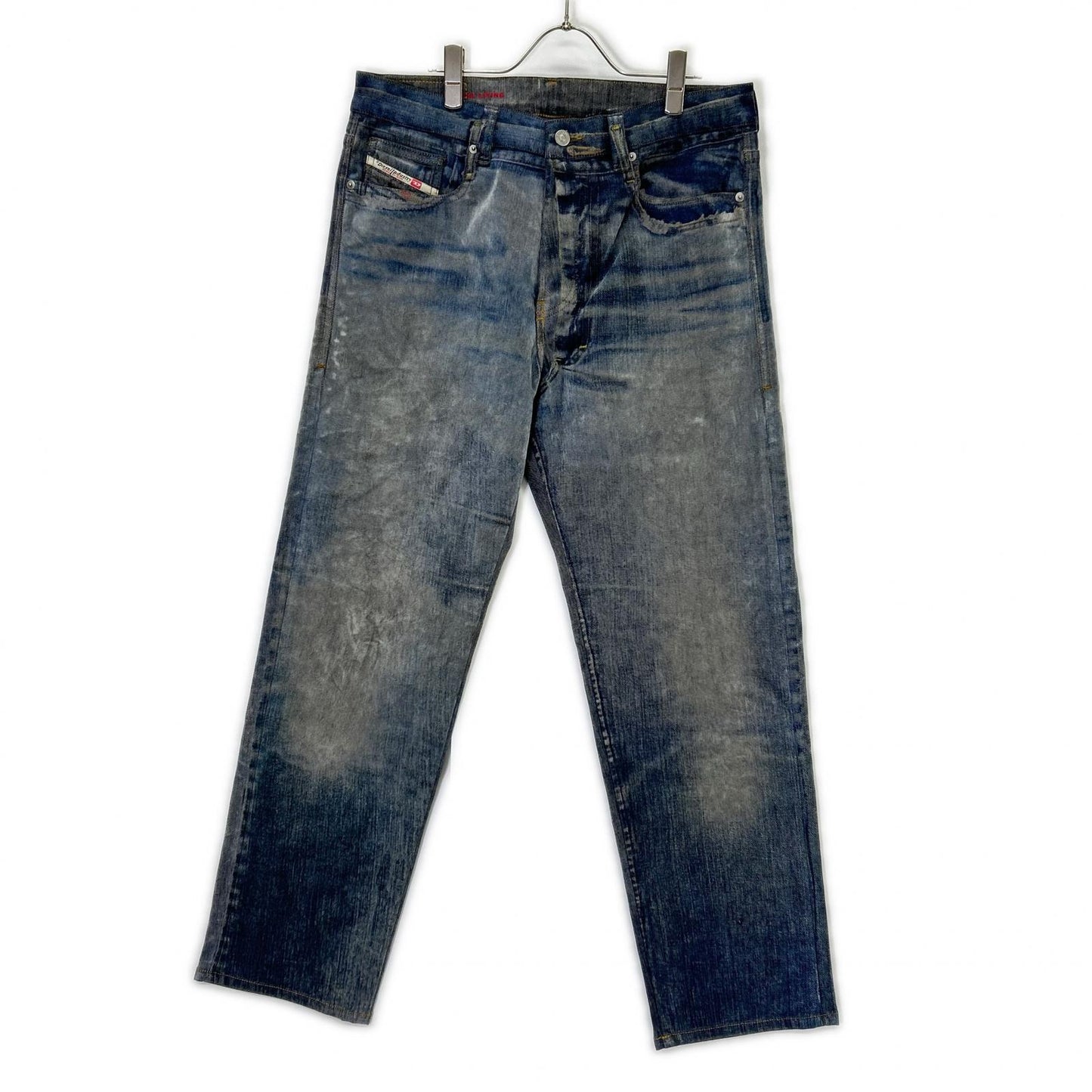 DIESEL ディーゼル ブルー系 USED加工 ボタンフライ デニムパンツ ボトムス