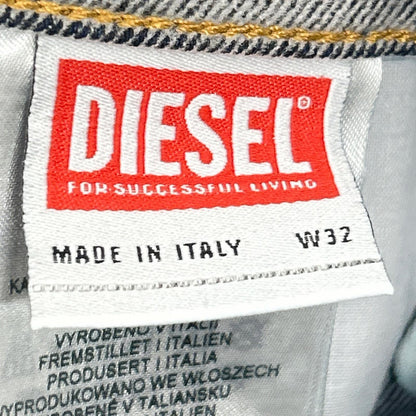 DIESEL ディーゼル ブルー系 USED加工 ボタンフライ デニムパンツ ボトムス