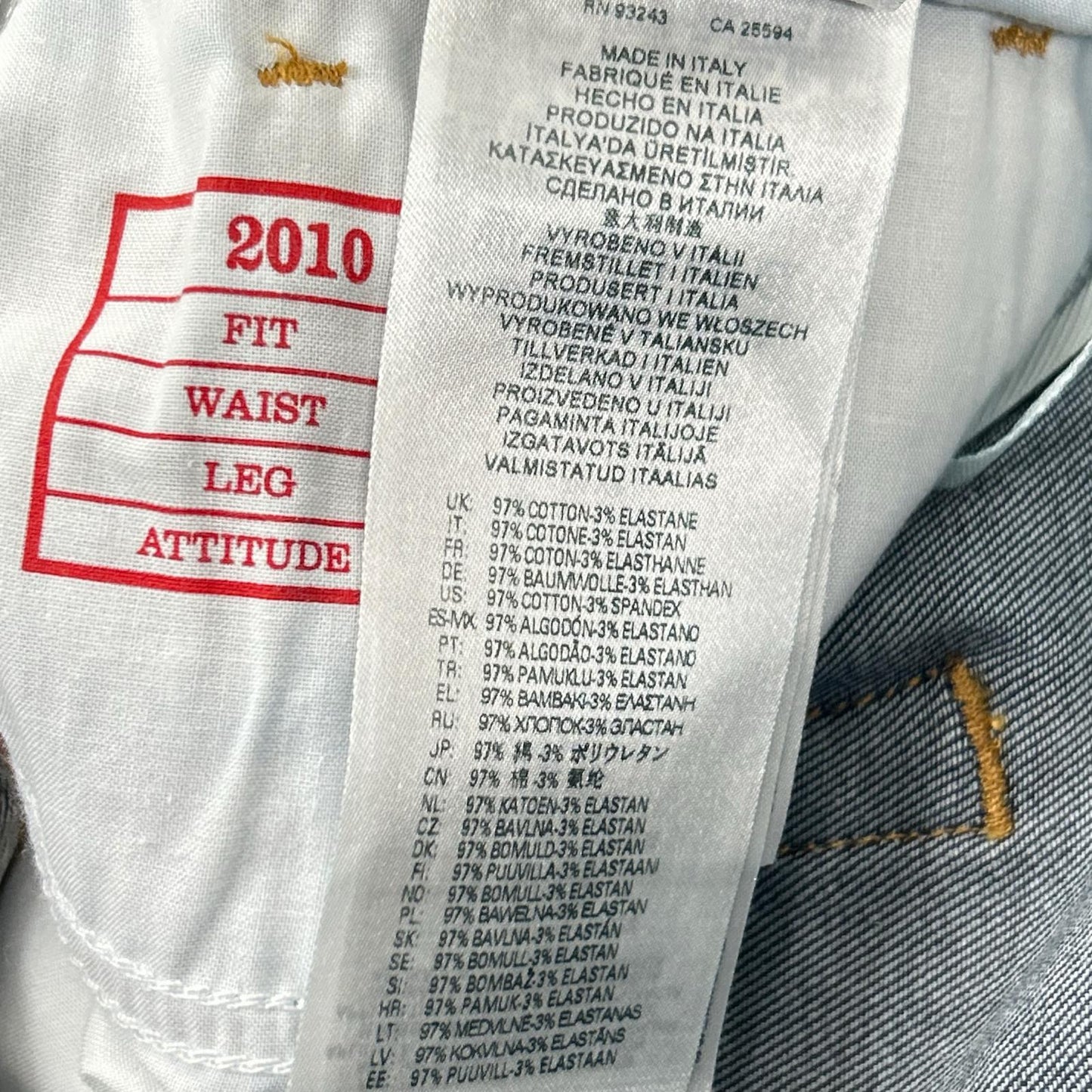 DIESEL ディーゼル ブルー系 USED加工 ボタンフライ デニムパンツ ボトムス