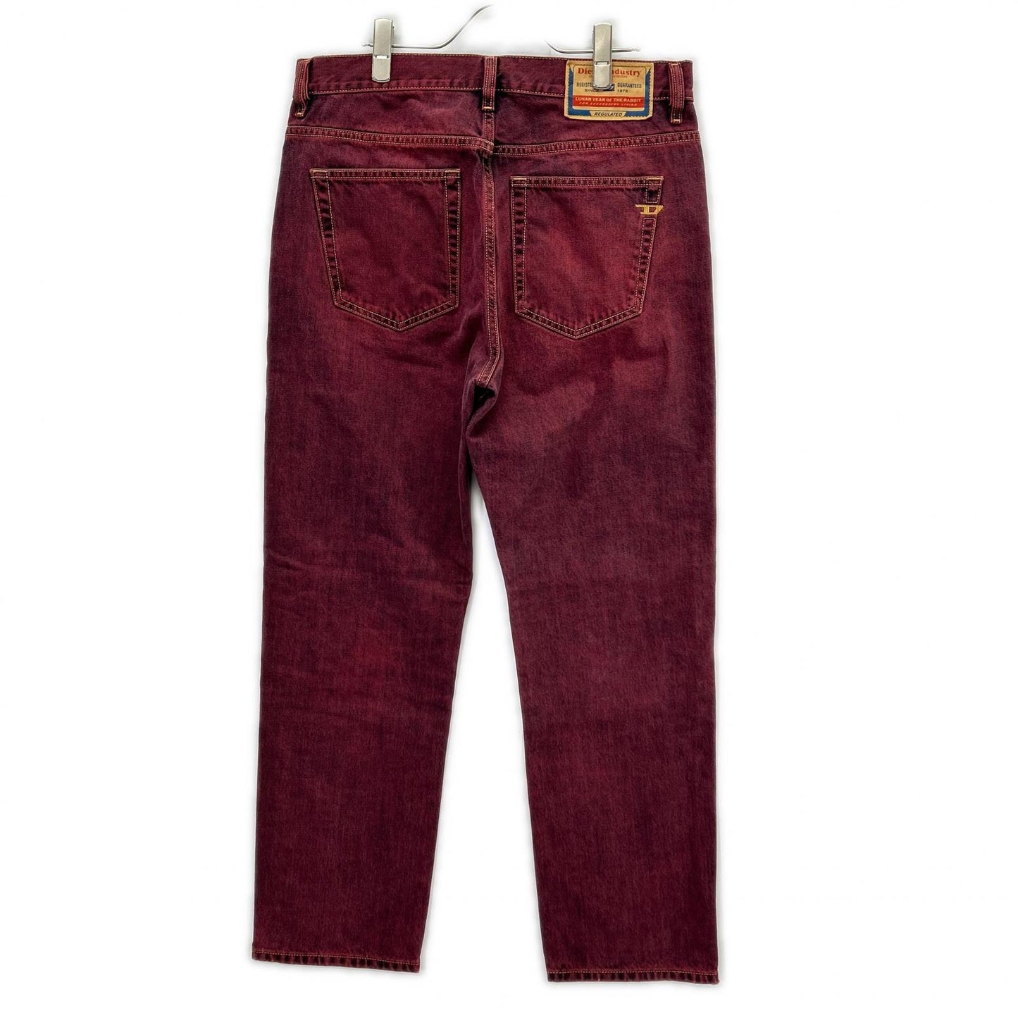 DIESEL ディーゼル ボルドー CL-2020 D-VIKER デニム パンツ ボトムス