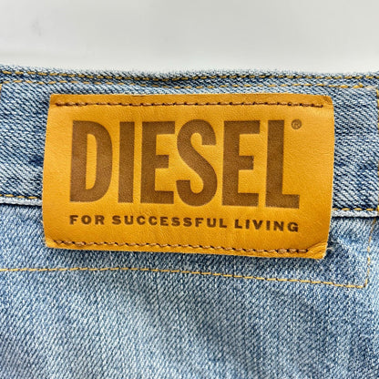 DIESEL ディーゼル ライトブルー D-VIDER ボタンフライ バギーパンツ ボトムス