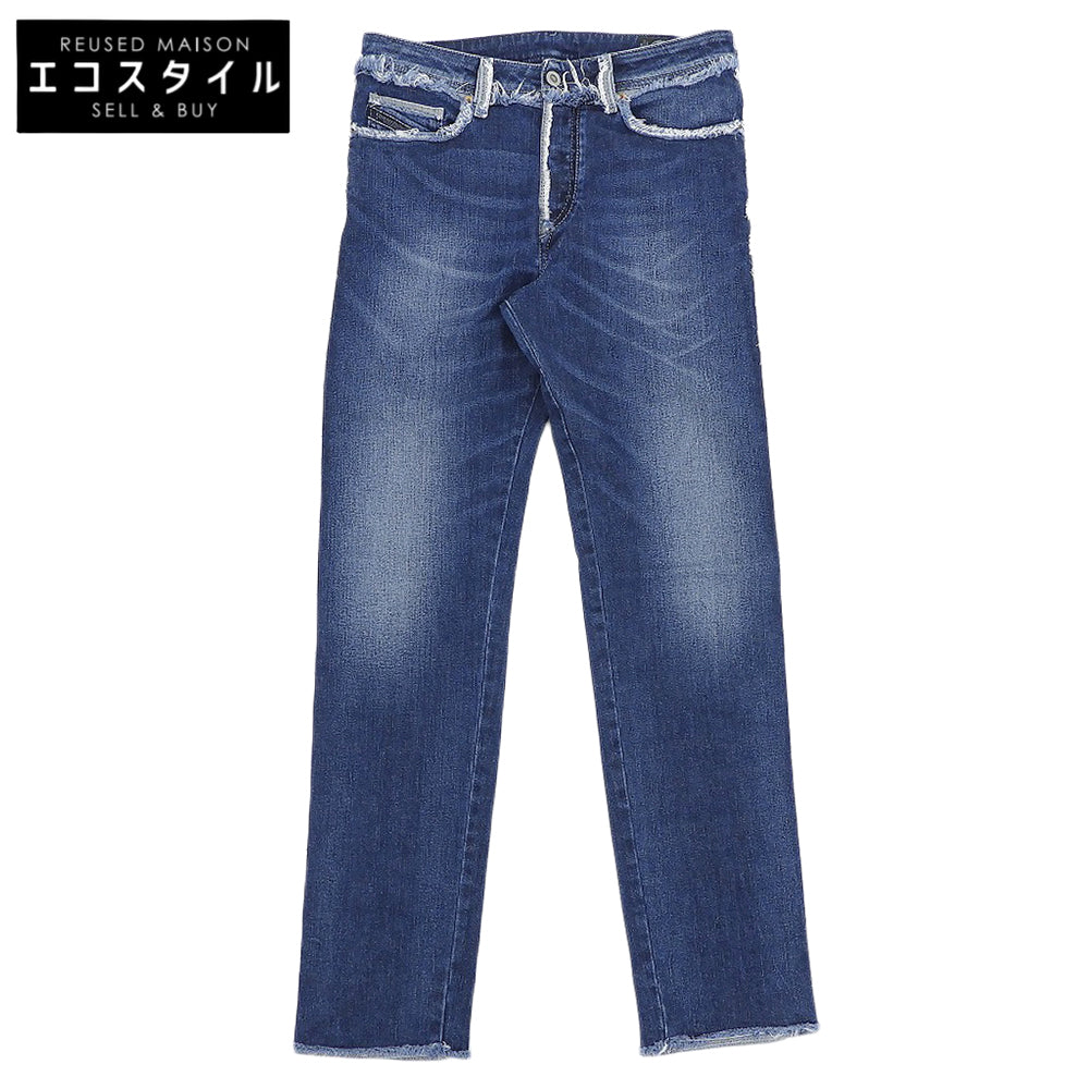 DIESEL ディーゼル 美品 BUSTER-SP レギュラースリムパンツ ボトムス メンズ ブルー W30L32 ボトムス