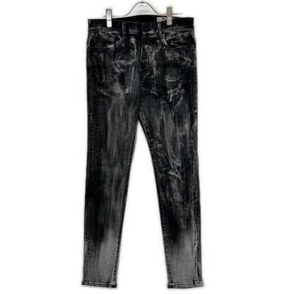 DIESEL ディーゼル ブラック D-AMUY グラデーション スキニーパンツ ボトムス