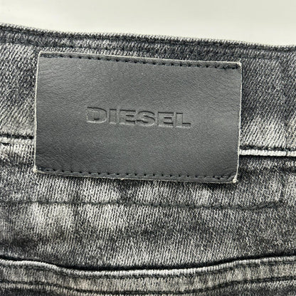 DIESEL ディーゼル ブラック D-AMUY グラデーション スキニーパンツ ボトムス
