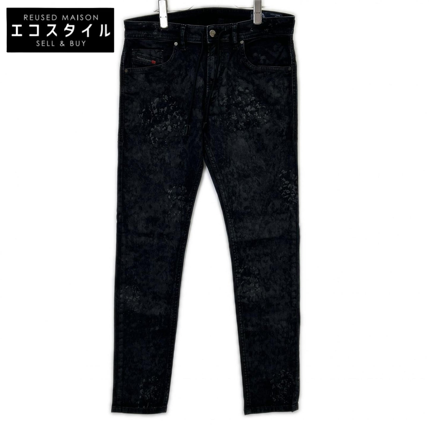 DIESEL ディーゼル ブラック THOMMER グラデーション パンツ ボトムス
