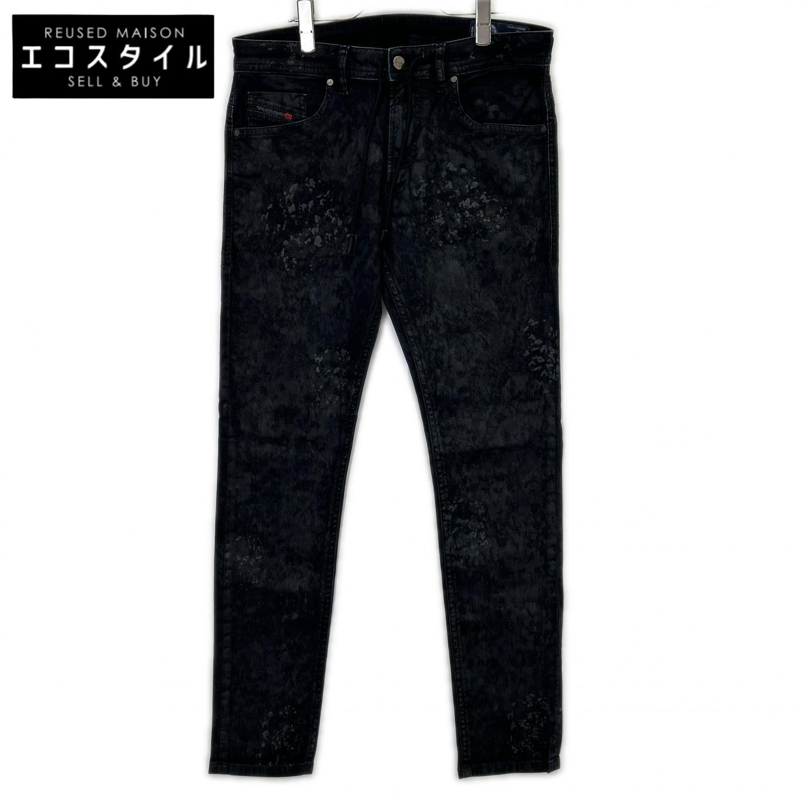 DIESEL ディーゼル ブラック THOMMER グラデーション パンツ ボトムス
