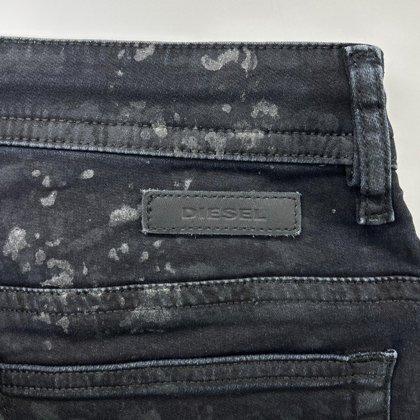 DIESEL ディーゼル ブラック THOMMER グラデーション パンツ ボトムス